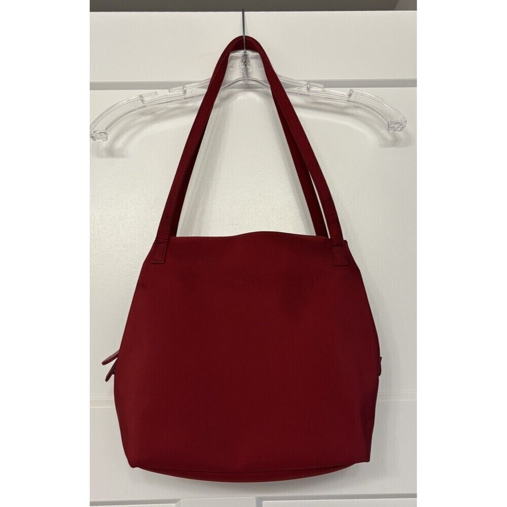 Hobo International Handbag Burgundy Red Tote Nylon Purse
